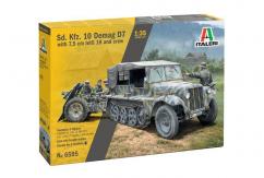 Italeri 1/35 Sd. Kfz. 10 Demag D7 with 7,5cm lelG 18 & Crew image