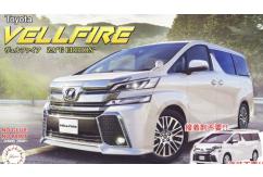 Fujimi 1/24 Toyota Vellfire ZA G Edition White Pearl Crystal Shine Snap Kit image