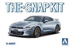 Aoshima 1/32 Nissan R35 GT-R 2024 Ultimate Silver Snap Kit image