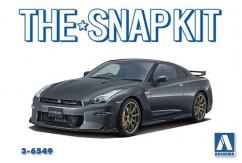 Aoshima 1/32 Nissan R35 GT-R 2024 Metal Grey Snap Kit image