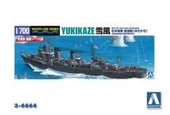Aoshima 1/700 Yukikaze Japanese Navy Destroyer image