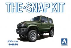 Aoshima 1/32 Suzuki Jimny Custom Jungle Green Snap Kit image