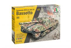 Itaelri 1/35 Semovente M43 da 105/25 Bassotto image