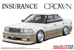 Aoshima 1/24  Toyota Crown '89 Insurance UZS131 image