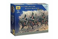 Zvezda 1/72 Russian Dragoons (1812 - 1814) image