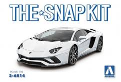 Aoshima 1/32 Lamborghini Aventador S Pearl White Snap Kit image