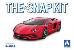 Aoshima 1/32 Lamborghini Aventador S Pearl Red Snap Kit image