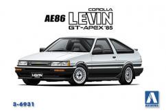 Aoshima 1/24 Toyota AE86 Corolla Levin GT-Apex 1985 image