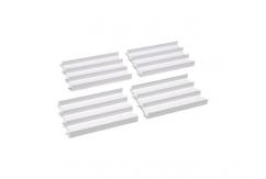 Tamiya JR Circuit Straight Section J/Cup White (4pcs) image