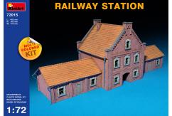 Miniart 1/72 Railway Station image