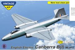 Kovozavody Prostejov 1/72 Canberra B(I) Mk.8/12 RNZAF NZ6107 image