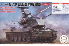 Fujimi 1/72 JGSDF Type 87 Self-Propelled Anti-Aircraft Gun Special Version image