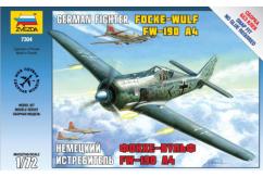Zvezda 1/72 Fockewulf 190A4 Snap Kit image