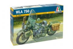 Italeri 1/9 Harley Davidson WLA U.S WWII Motorcycle image