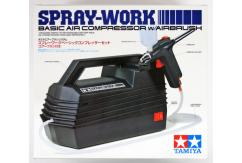 Tamiya Spray-Work Airbrush and Compressor with AC Adapter image