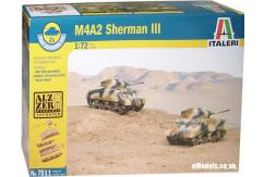 Italeri 1/72 M4A2 Sherman III image