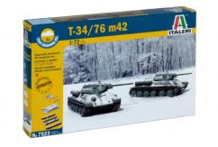 Italeri 1/72 T-34 / 76 m42 (2 Model Set) image