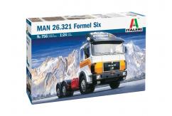 Italeri 1/24 MAN 26.321 Formel Six image