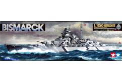 Tamiya 1/350 Bismarck German Battleship image