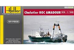 Heller 1/200 Chalutier ROC AMADOUR Fishing Trawler image