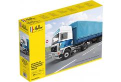 Heller 1/32 Volvo F12-20 Globemaster & Twin-Axle Semi Trailer image