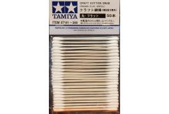 Tamiya Cotton Swab Round Flat 50pcs image