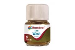 Humbrol Enamel Washes 28ml Bottle Sand image
