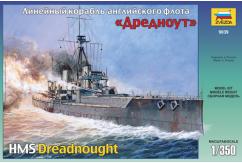 Zvezda 1/350 HMS Dreadnought Battleship image