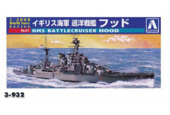 Aoshima 1/2000 HMS Battlecruiser "Hood" image