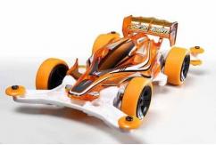 Tamiya Mini 4WD Aero Avante Clear Orange Special image