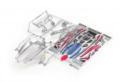 Tamiya 1/32 DCR-02 Body Parts (Light Smoke) Mini 4WD image