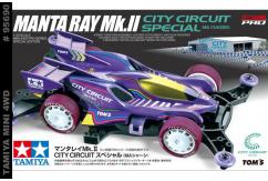 Tamiya 1/32 Manta Ray Mk.II City Circuit Special Edition Mini 4WD MA Chassis image
