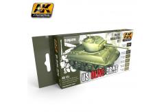 AK Interactive Olive Drab Colour Set image