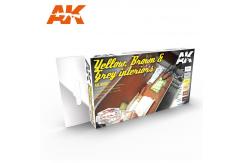 AK Interactive Auto Yellow, Brown, Grey Interior image