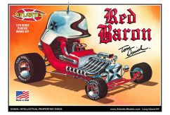 Atlantis 1/24 Tom Daniel Red Baron Show Rod with Trading Card image