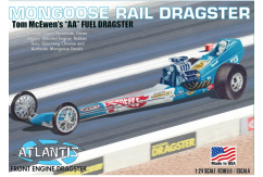 Atlantis 1/24 Tom McEwen Mongoose Front Engine Rail Dragster image