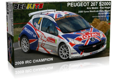 Belkits 1/24 Peugeot 207 S2000 IRC Champion 2009 image