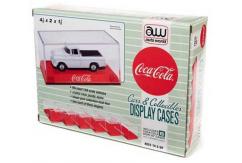 AMT 1/64 Acrylic Display Case (6 Pack) Coca Cola image