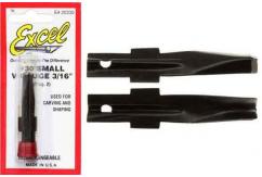 Excel Wood Carving V Gouge 3/16" 2 Pack image