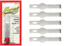 Excel Light Duty Narrow Chisel Blade 5 Pack image
