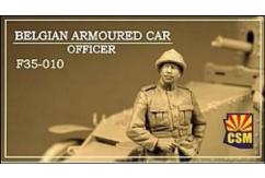 CSM 1/35 Belgian Armoured Car Officer image