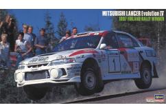 Hasegawa 1/24 Mitsubishi Lancer Evolution IV "1997 Finland Winner" image