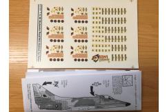 Flying Kiwis 1/72 RNZAF T/A-4K Skyhawk Decal Set image