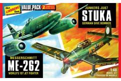 Lindberg 1/48 Messerschmitt ME-262 & Junkers JU87 Stuka image