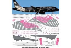 OMD 1/144 Airbus A320-200 Air New Zealand Decal Set image