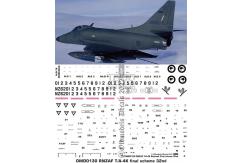 OMD 1/32 TA-4K Skyhawk Royal New Zealand Air Force Decal Set image