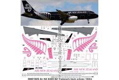 OMD 1/144 Airbus A320 Air New Zealand Decal Set image