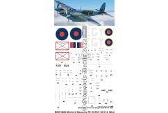 OMD 1/32 DH Mosquito FB VI New Zealand Warbird Decal Set image