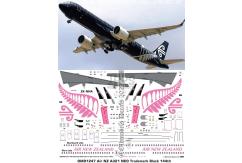 OMD 1/144 A321Neo Air New Zealand Decal Set image
