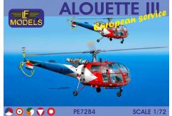 LF Models 1/72 Alouette III Helicopter European Service image